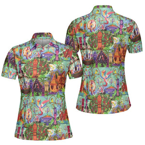 AOP Men/Women Polo Shirt - 9GNEPD3B -  - 5