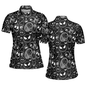 Pumpkin King The Nightmare Before Christmas T AOP Men/Women Polo Shirt