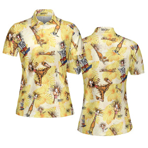 Bill The Cat Bloom County AOP Men/Women Polo Shirt