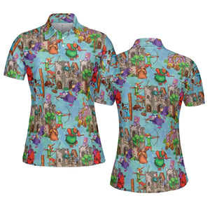 Steal From the Rich Robin Hood AOP Men/Women Polo Shirt