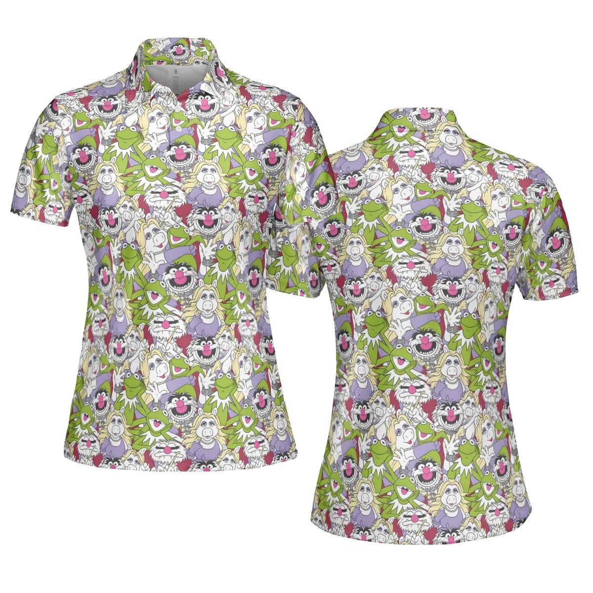 Muppet Mania The Muppets AOP Men/Women Polo Shirt