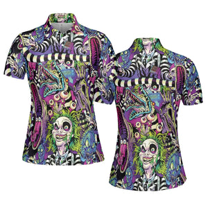 Stay Spooky Beetlejuice AOP Men/Women Polo Shirt