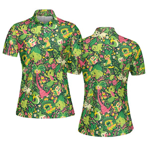 Grass Type Pokemon Pattern AOP Men/Women Polo Shirt