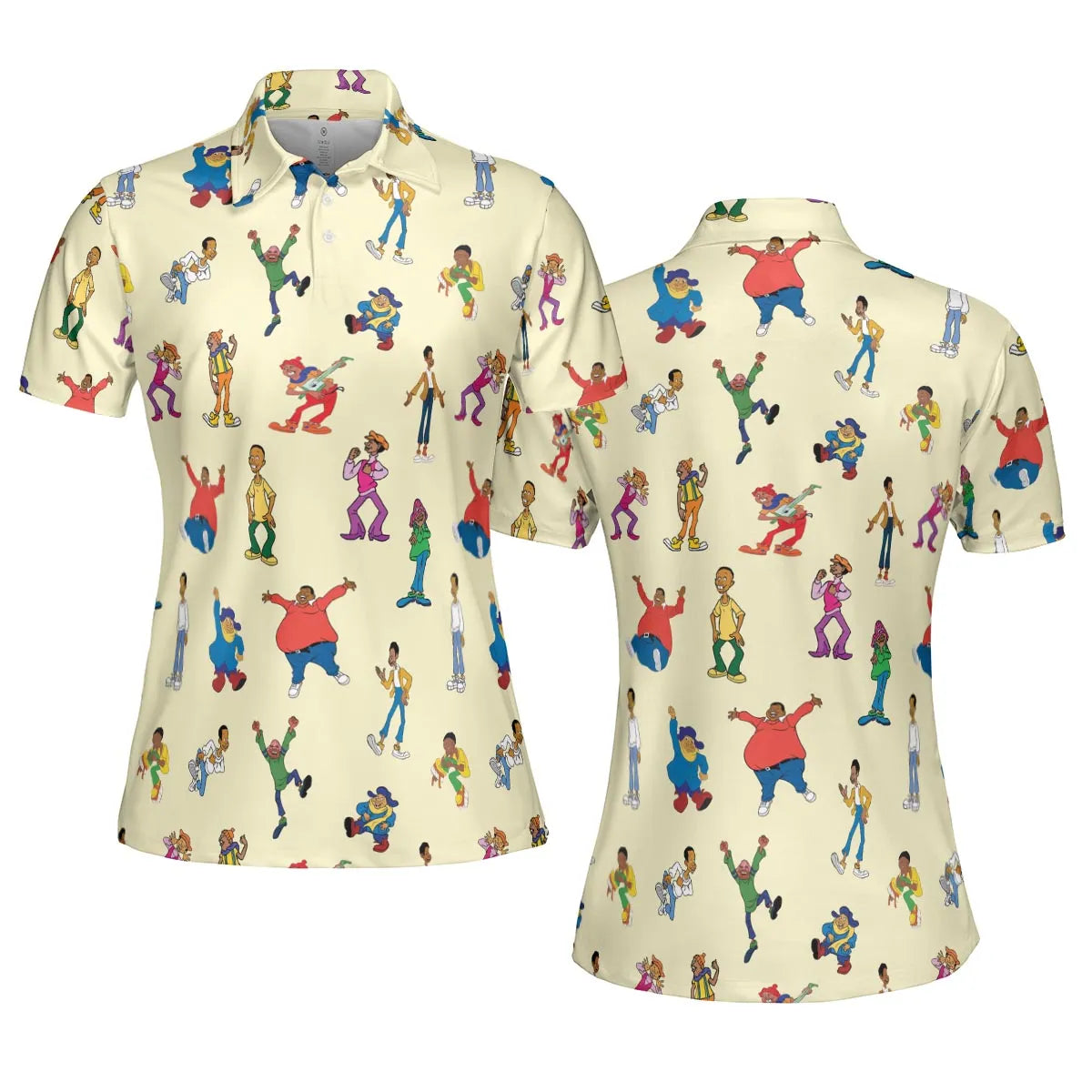 Fat Albert and the Cosby Kids AOP Men/Women Polo Shirt