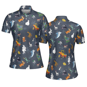 HB Scooby Clones AOP Men/Women Polo Shirt