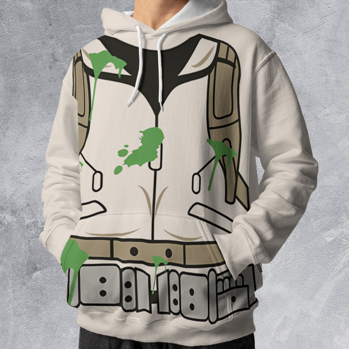 Dr. Peter Slimed Ghostbusters All-over Print Hoodie