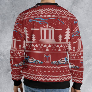 Back To The Future Ugly Christmas Sweatshirt