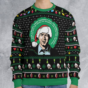 Can I Refill Your Eggnog? Ugly Christmas Sweatshirt