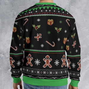 Watch It Santa The Sopranos Ugly Christmas Sweatshirt