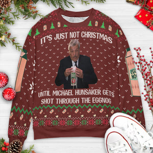 Michael Hunsaker Ugly Christmas Sweatshirt