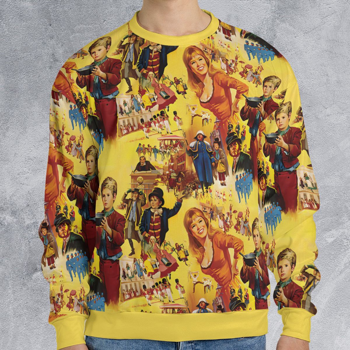 The Musical Everyone Wants To See Oliver All-over Print Sweatshirt