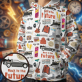 Time Machine Back To The Future All-over Print Hoodie