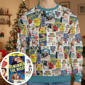 Classic Christmas Movies All-over Print Sweatshirt