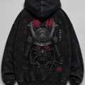 Cyber Samurai Japanese Inspired Oversized Hoodie