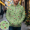 Holiday Laughs Ed, Edd n Eddy All-over Print Hoodie