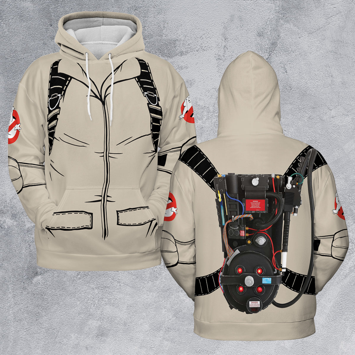 Ghostbusters Cosplay All-over Print Hoodie