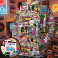 I Love The 1980s All-over Print Hoodie