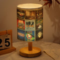 Def Leppard Album Cover Collage Table Lamp Rock Band Home Decor