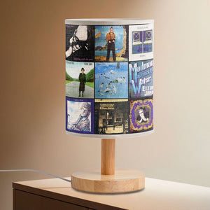 Elton John Album Cover Fabric Lamp Legendary Pop Rock Table Light