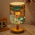 Blur Album Cover Collage Fabric Lamp