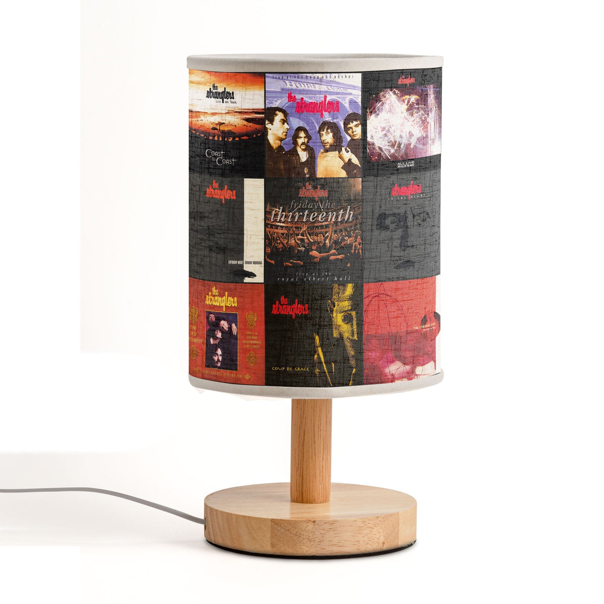 “The Stranglers” Fabric Lamp A Light of Musical Memories