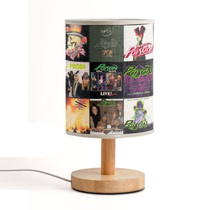 🎸 Poison Album Cover Lamp Glam Rock Room Decor for 80s Music Lovers
