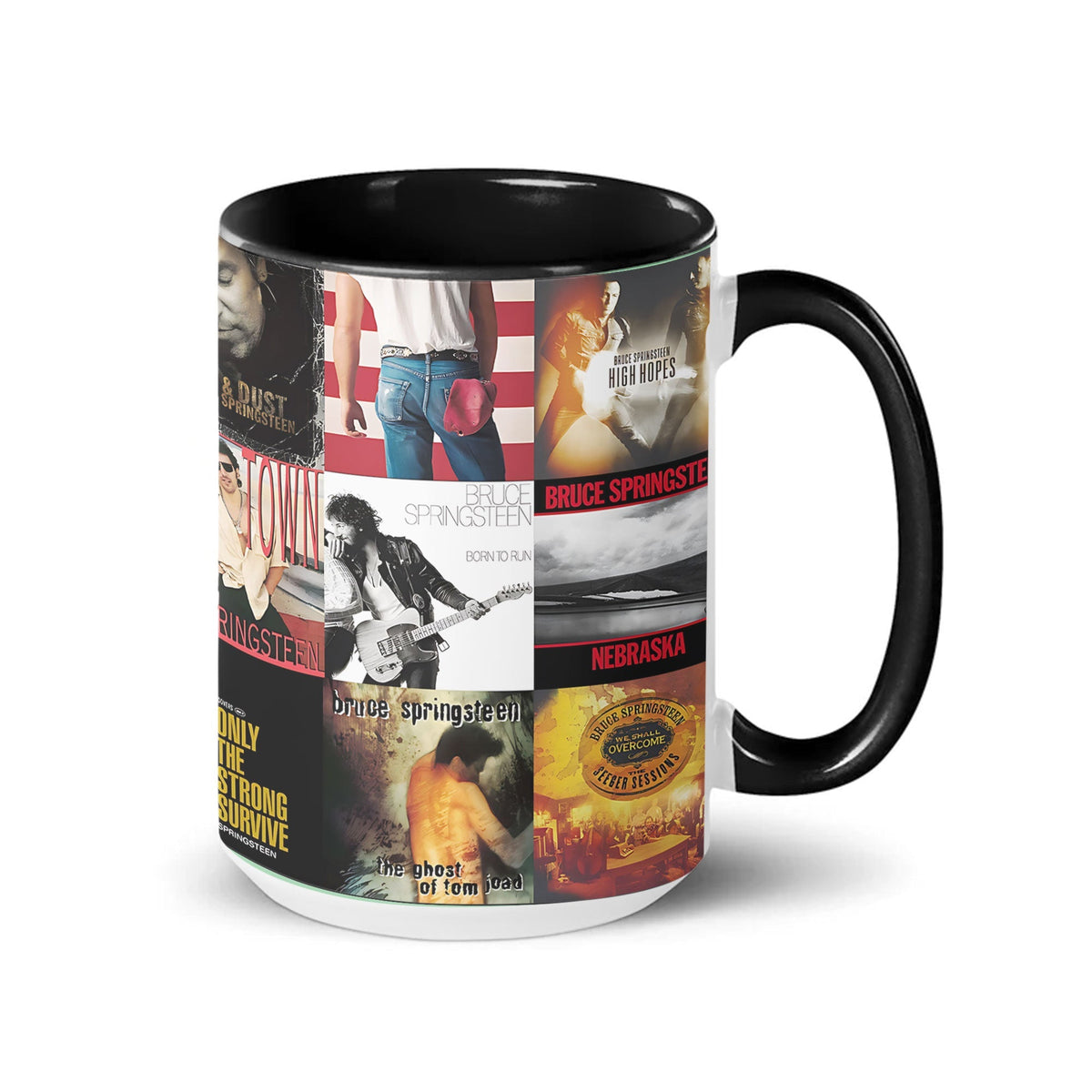 Bruce Springsteen Accent Mug Classic Rock Nostalgia Gift for Fans