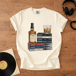 Radiohead Cassette Album Collection T-Shirt Retro Music Jimmy Buffett Merch Tee