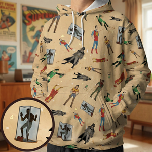 Comic Culture Justice League All-over Print Hoodie
