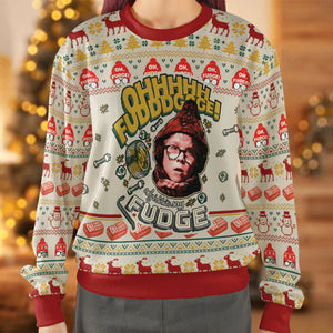 Ohh Fudge Ugly Christmas Sweatshirt