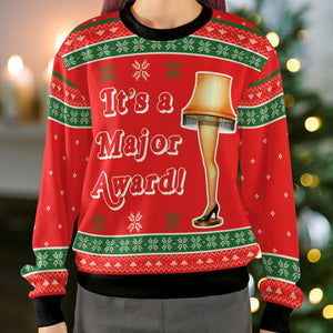 It's a Major Award! Ugly Christmas Sweatshirt