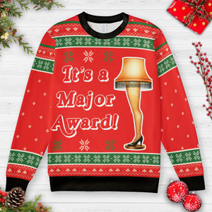 It's a Major Award! Ugly Christmas Sweatshirt