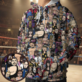 Legends of Wrestling All-over Print Hoodie