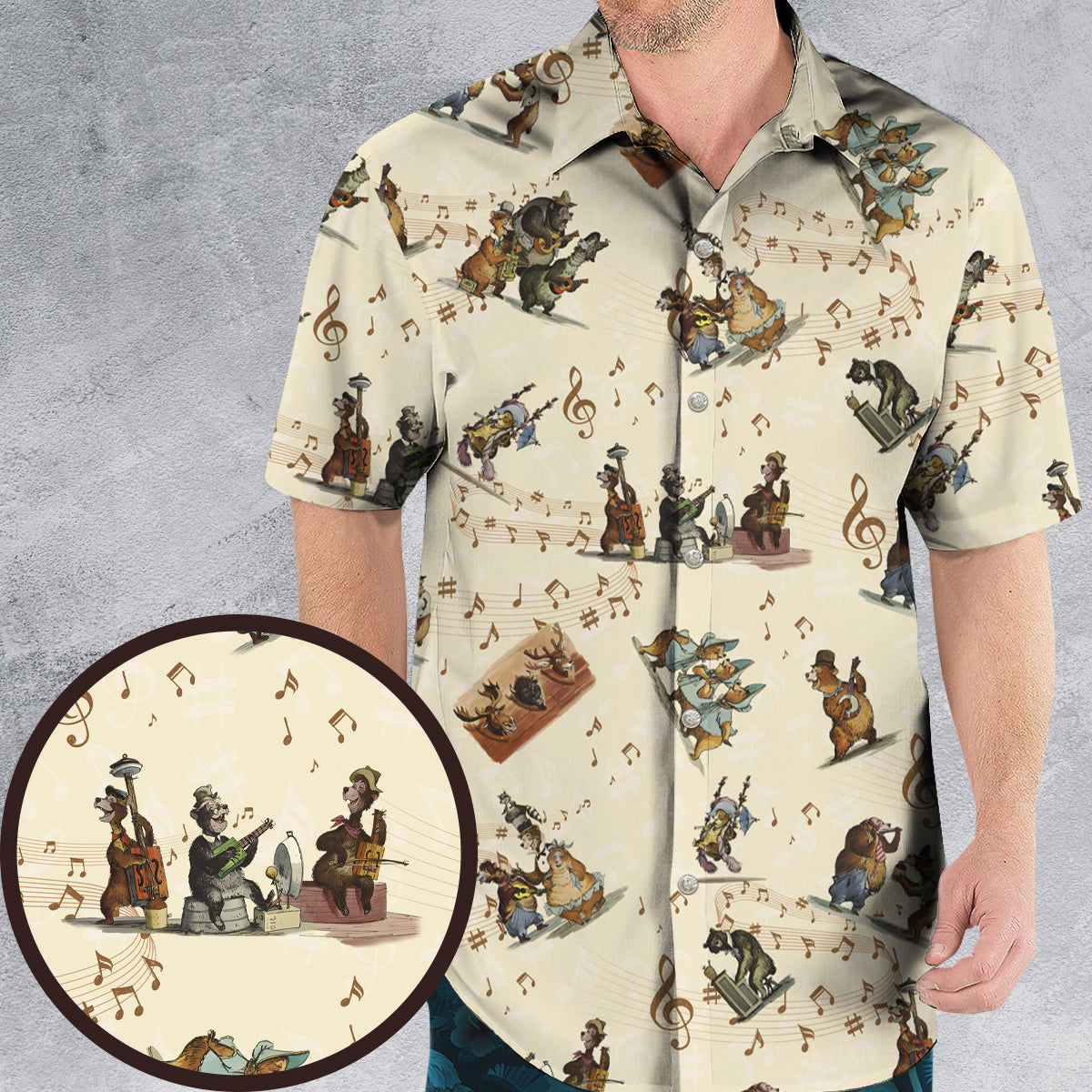 Country Bear Jamboree Hawaiian Shirt