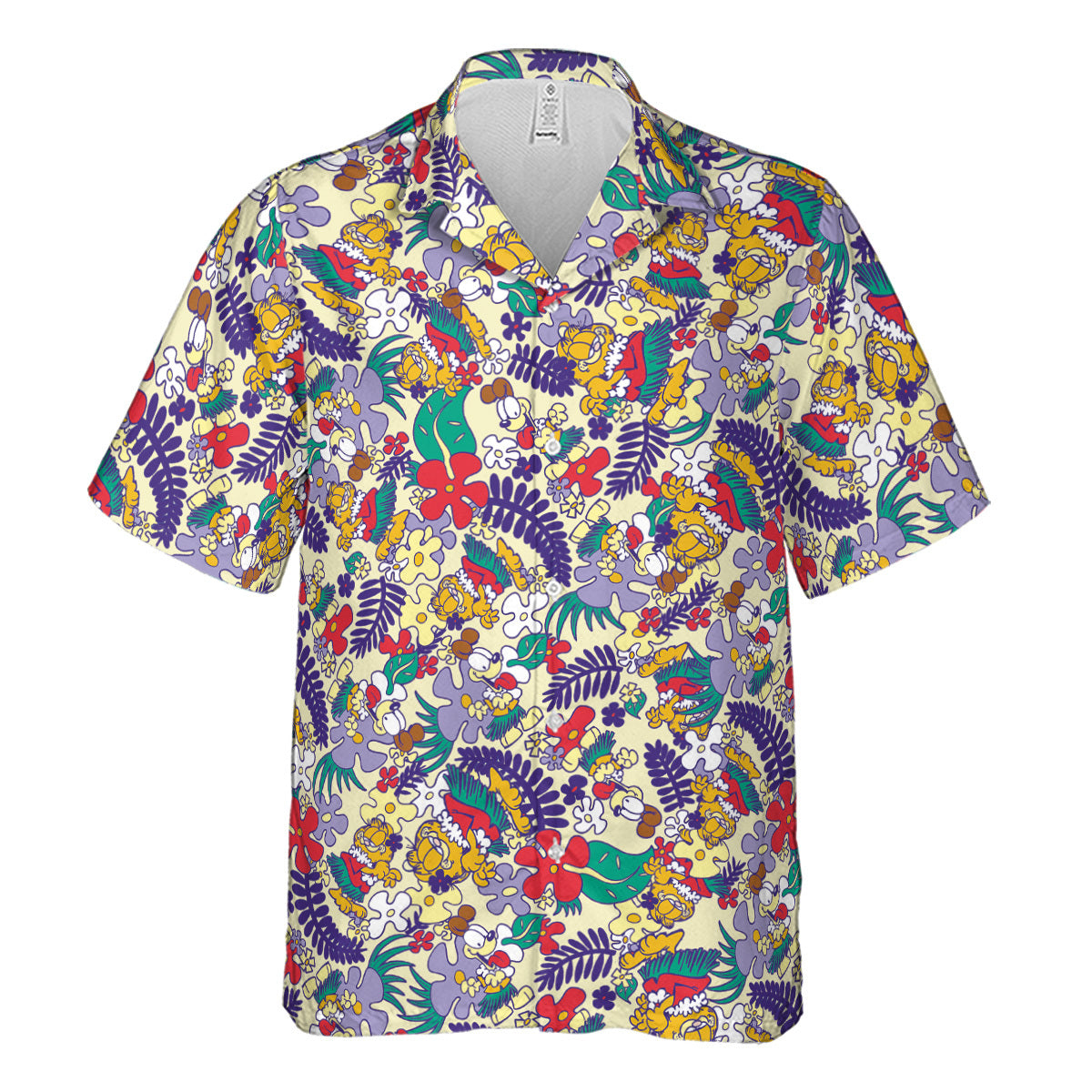 Aloha Garfield And Odie  Hawaiian Shirt
