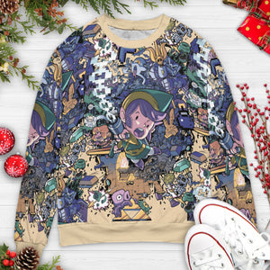 Link Loot The Legend of Zelda Ugly Christmas Sweatshirt