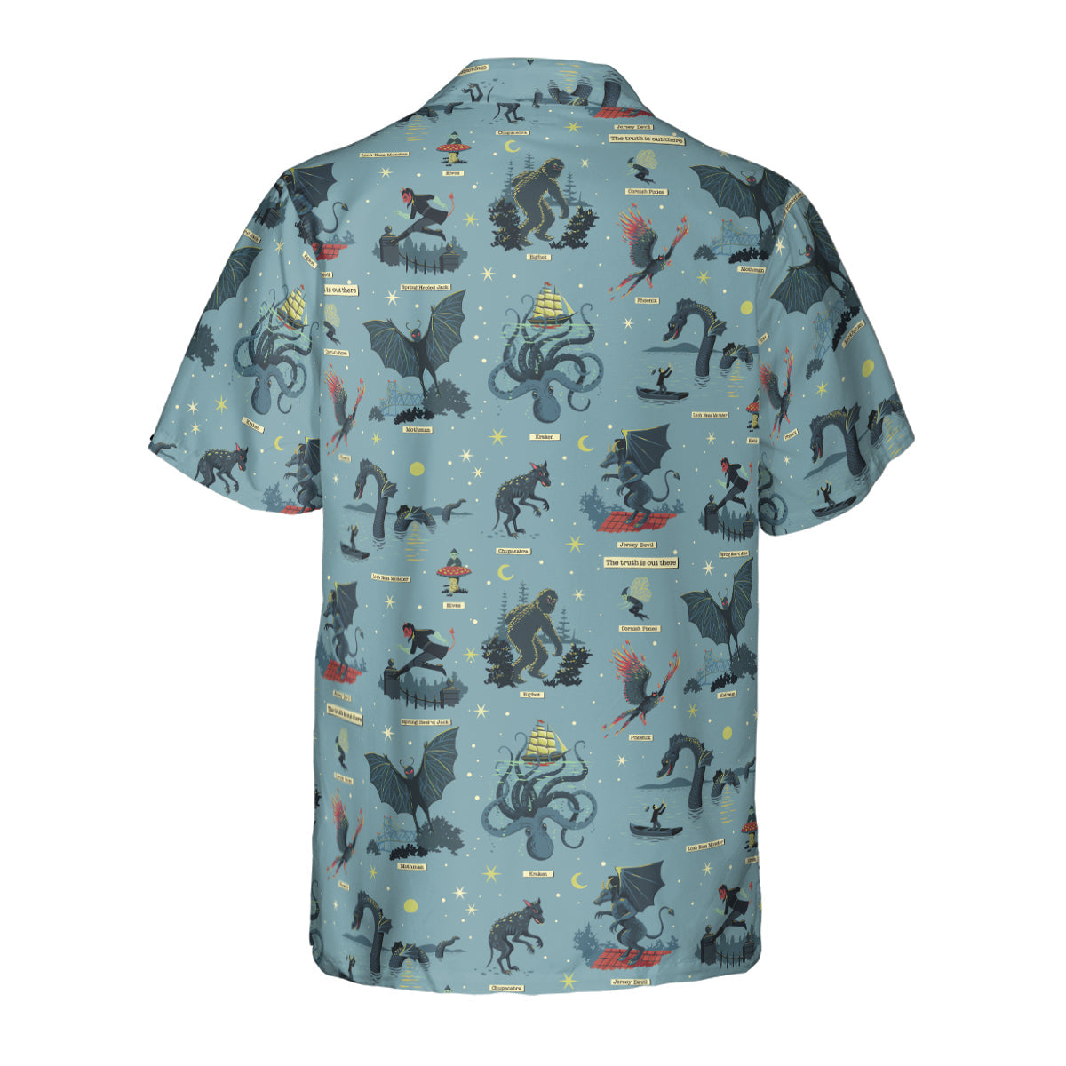Paranormal Creatures Hawaiian Shirt