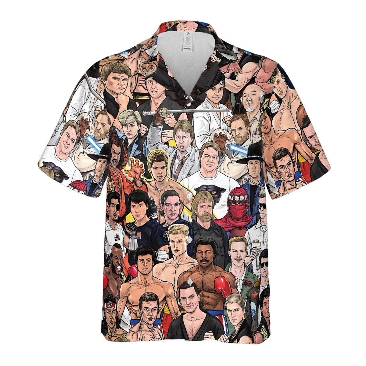 Martial Arts Stars Hawaiian Shirt