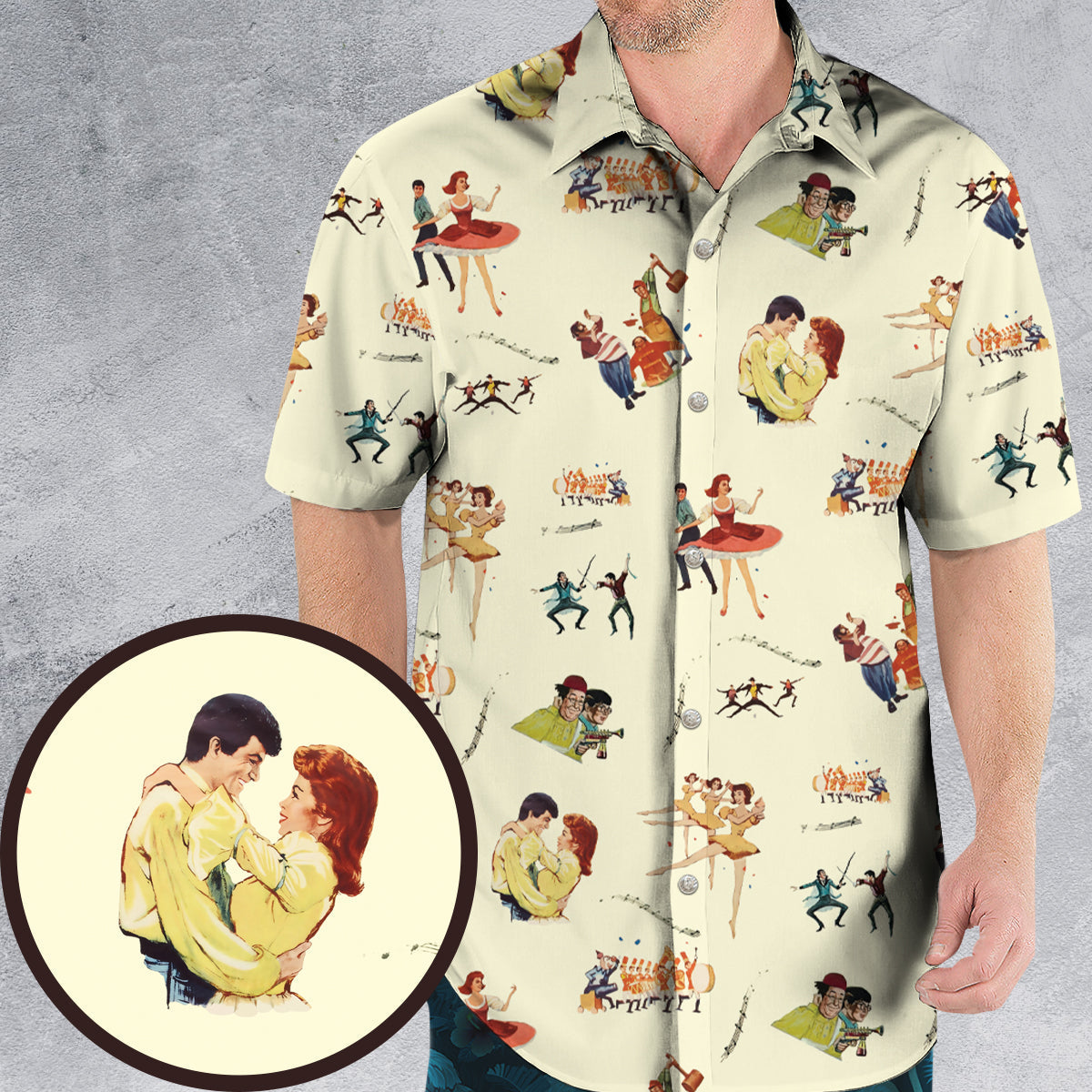 Babes in Toyland Characters Hawaiian Shirt
