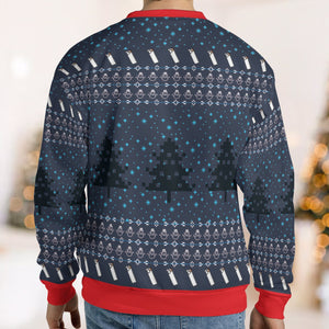 Dreamin' Of A White Christmas Ugly Christmas Sweatshirt