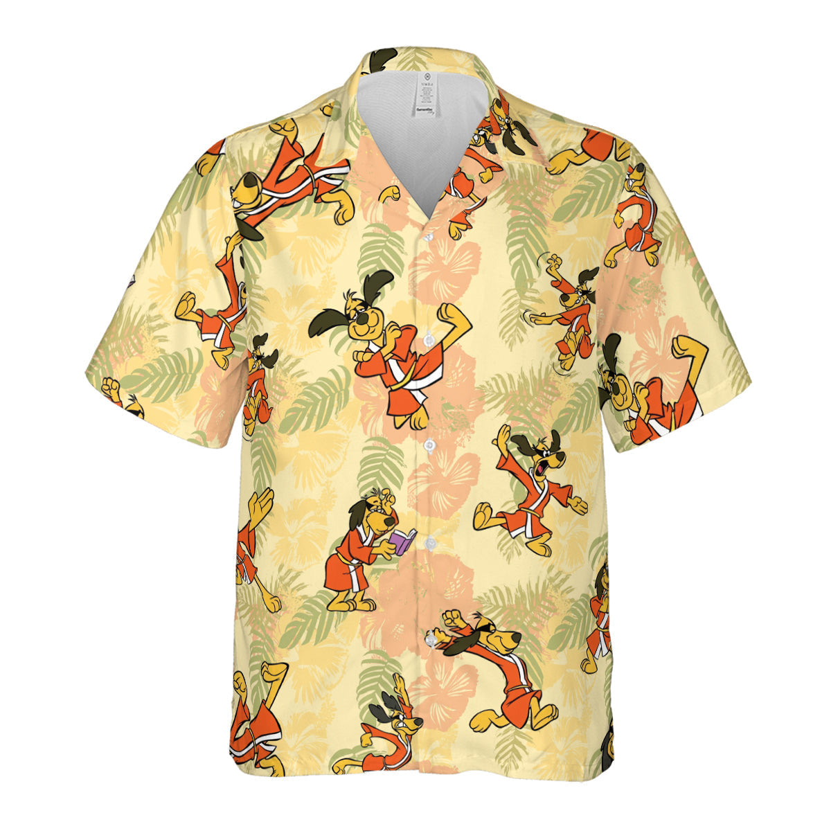 Kung Fu Dog Hong Kong Phooey Hawaiian Shirt