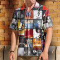 The Cure Hawaiian Shirt – Album Cover Collage Alternative Rock Summer Button Up