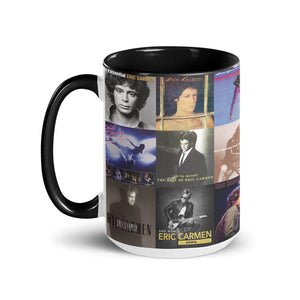Eric Carmen Accent Mug Classic Pop-Rock Album Collage Gift