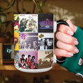 Jackson 5 Accent Mug Retro Album Cover Collage Gift for Motown Fans