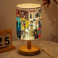 Cheap Trick Album Collage Fabric Lamp Classic Rock Home Decor Light
