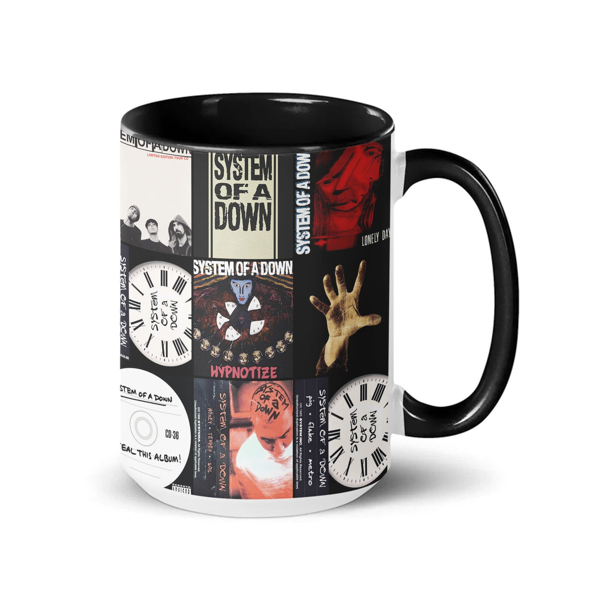 System of a Down Accent Mug Album Cover Collage Gift
