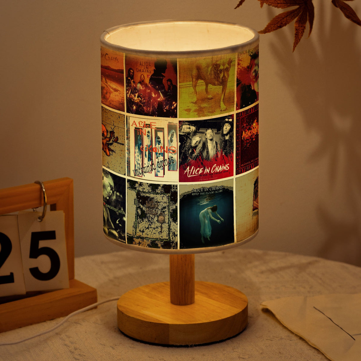 Alice in Chains Album Cover Table Lamp Rock Grunge Music Decor
