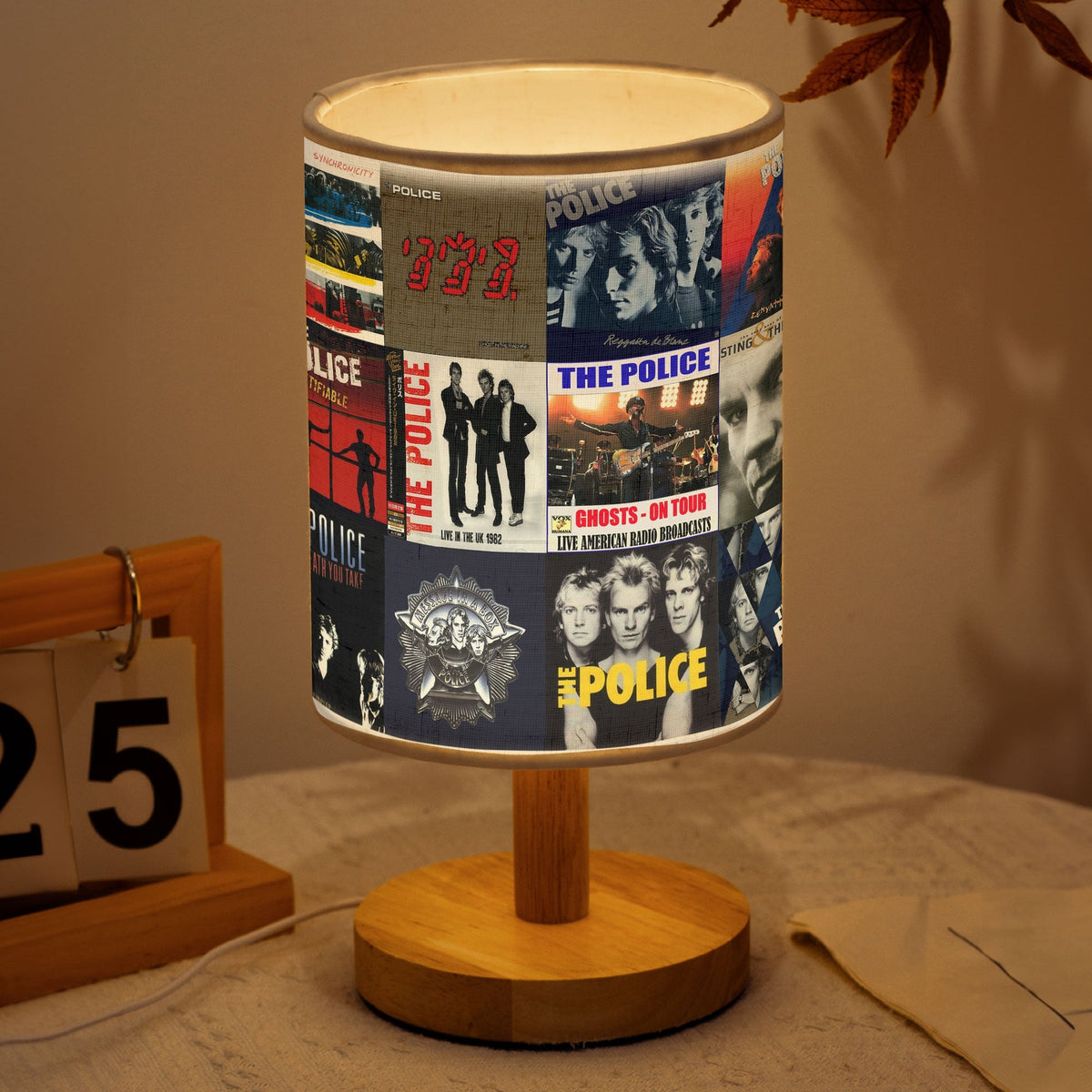 The Police Album Art Collage