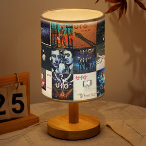 Rock Legends Shine UFO Albums Fabric Lamp 🚀🎸