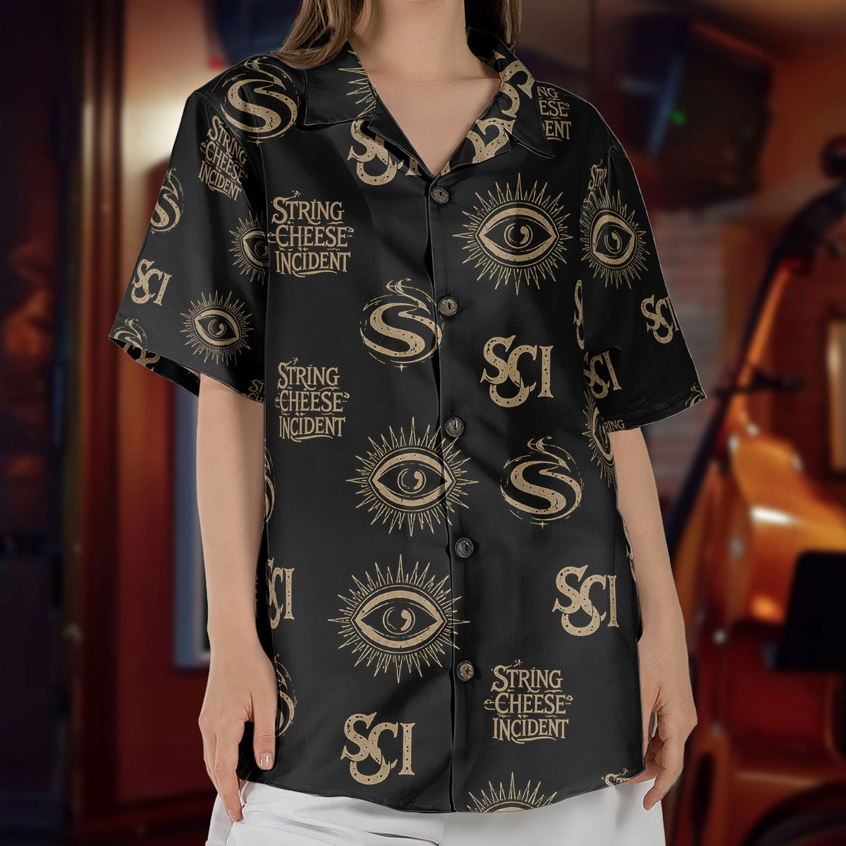 The String Cheese Incident Hawaiian Shirt – Retro Music Album Art Inspired Unisex Shirt
